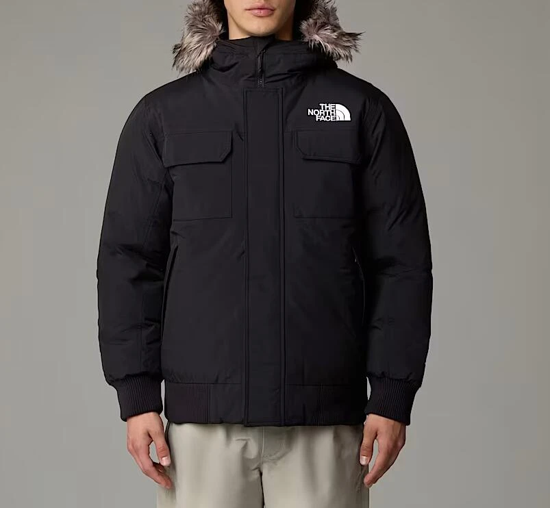 北面THE NORTH FACE 毛领防风防水夹克外套 男款 黑色（香港仓发货） 商品