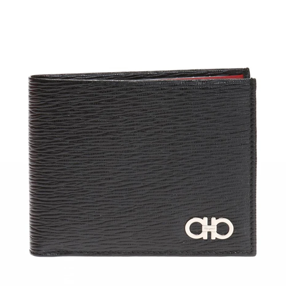 商品Salvatore Ferragamo|Salvatore Ferragamo 菲拉格慕 男士黑色钱包 66-A063-685956,价格¥2341,第1张图片