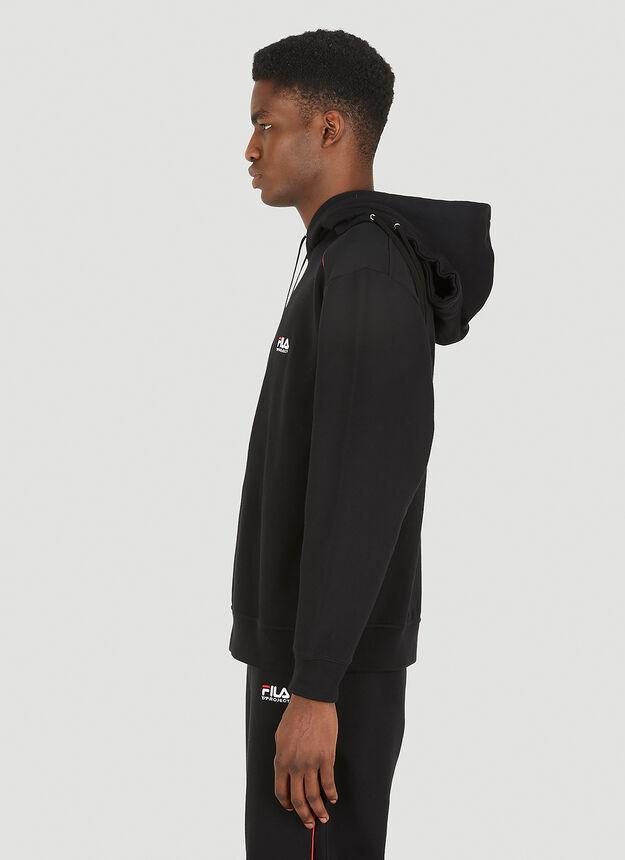 商品Y/Project|Double Neck Hooded Sweatshirt in Black,价格¥881,第5张图片详细描述