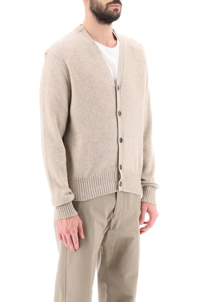 商品AMI|melange cashmere cardigan,价格¥2272,第2张图片详细描述