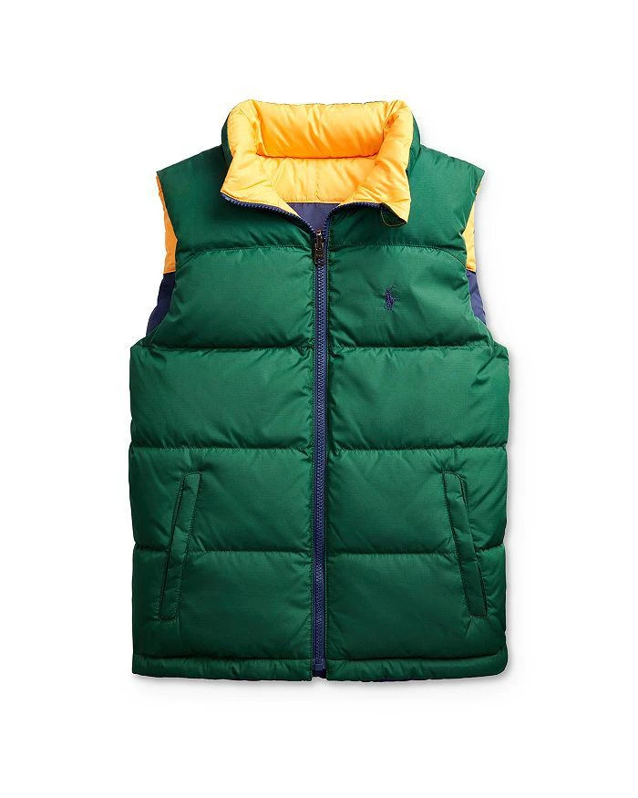 商品Ralph Lauren|大男童双面羽绒马夹,价格¥698,第3张图片详细描述
