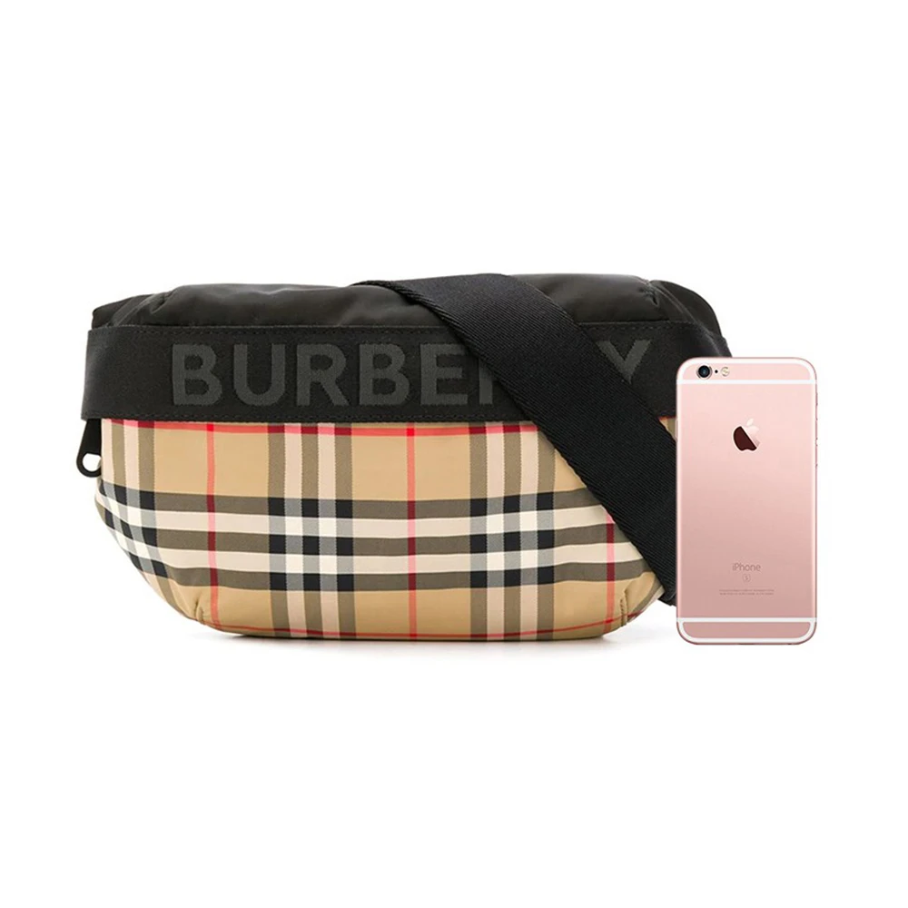 BURBERRY 拼色中性腰包 8026557 商品