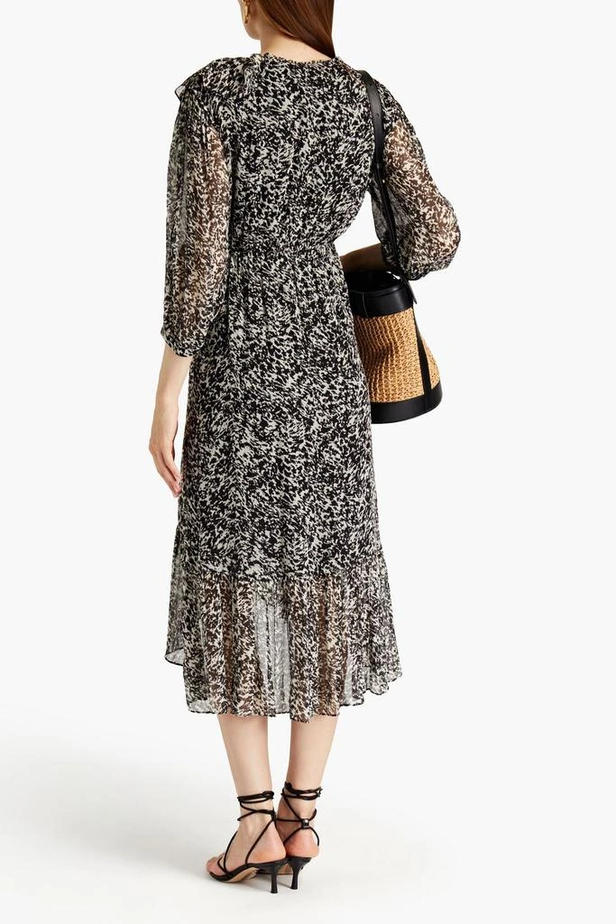 商品ba&sh|Erym ruffled printed crepon dress,价格¥471,第3张图片详细描述