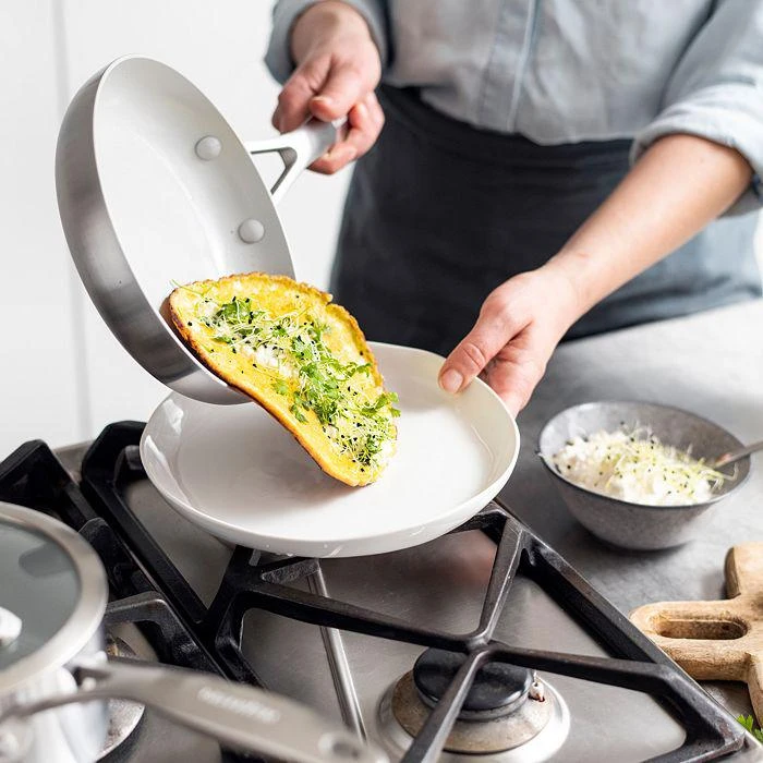 商品Greenpan|Venice Pro 10" and 12" Fry Pan Set,价格¥971,第4张图片详细描述