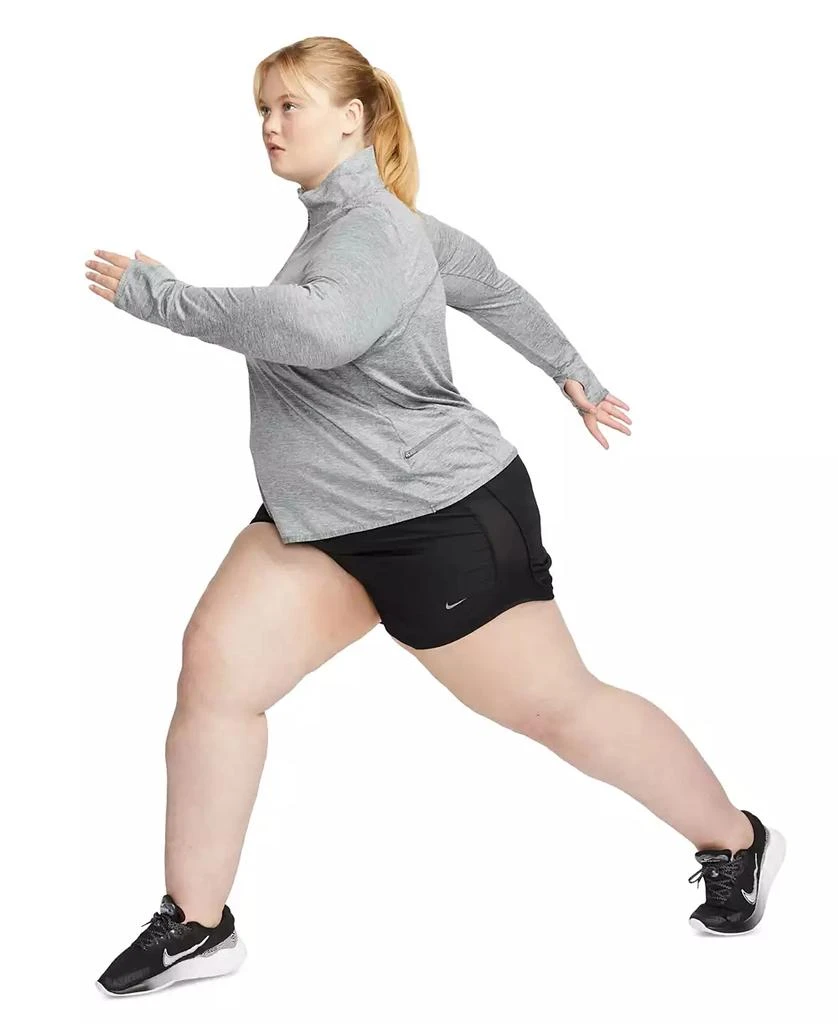 Plus Size Active Dri-FIT Swift-Element UV 1/4-Zip Running Top 商品