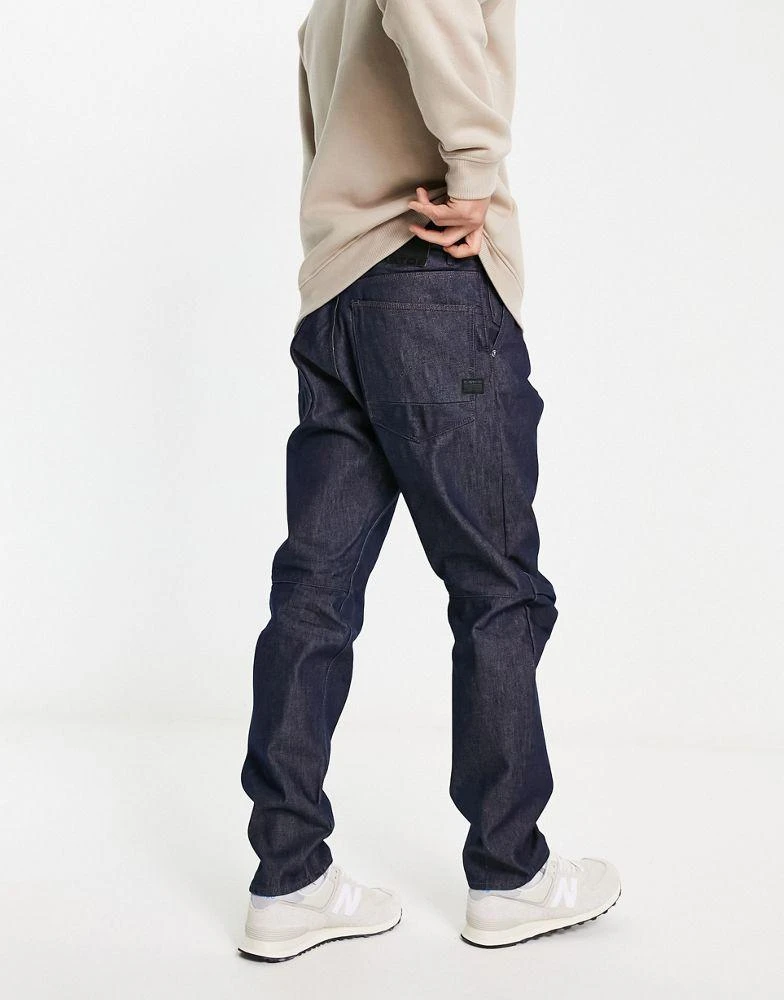 商品G-Star|G-Star Grip 3D relaxed tapered jeans in indigo blue,价格¥828,第3张图片详细描述