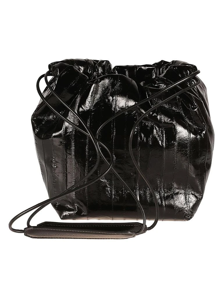 商品Jil Sander|Jil Sander Logo Embossed Drawstring Crossbody Bag,价格¥6239,第2张图片详细描述