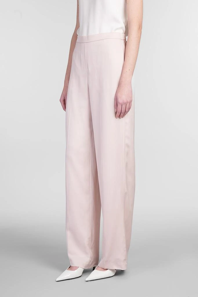 商品Theory|Pants In Rose-pink Silk,价格¥2677,第2张图片详细描述