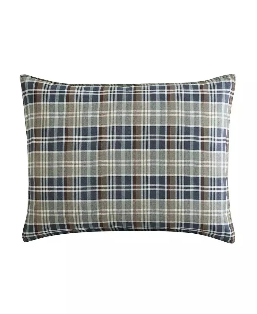 商品Eddie Bauer|Rugged Plaid Microsuede Reversible Comforter Set,价格¥654,第4张图片详细描述