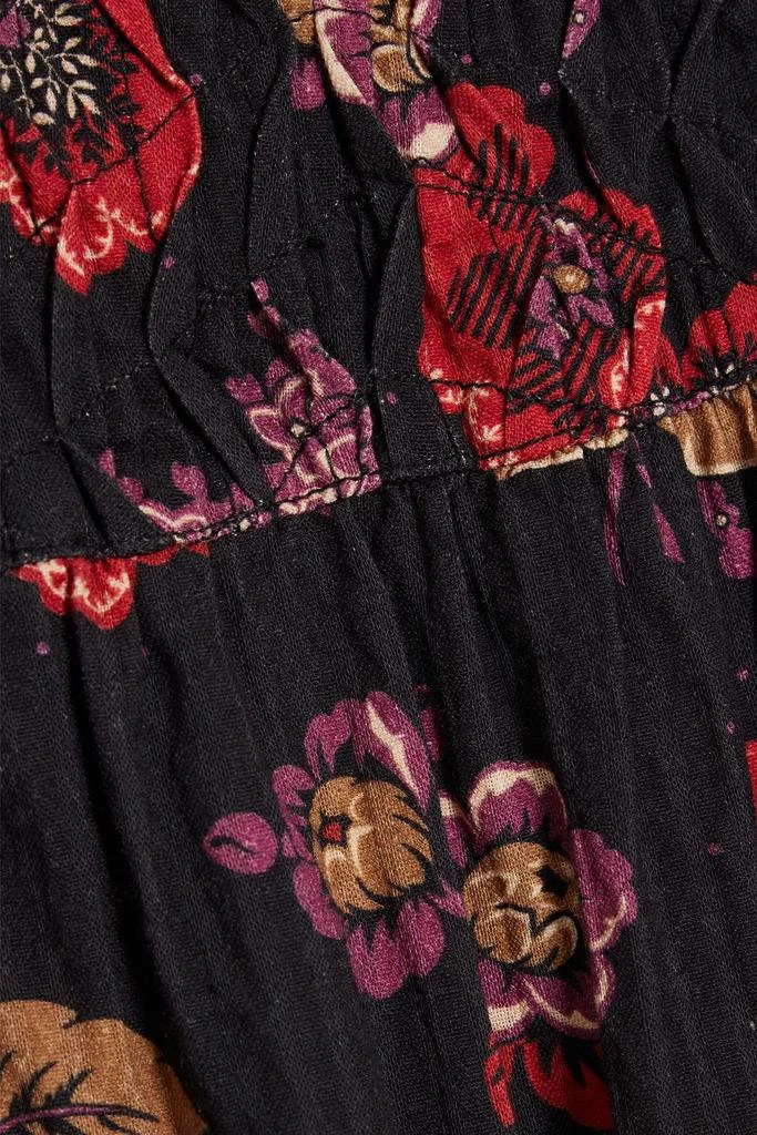 商品Sea|Lucinda ruffled floral-print cotton midi dress,价格¥1450,第4张图片详细描述