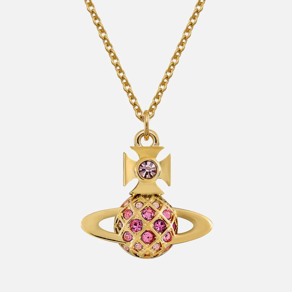 商品Vivienne Westwood|Vivienne Westwood Willa Bas Relief Gold-Tone Pendant Necklace,价格¥1145,第1张图片