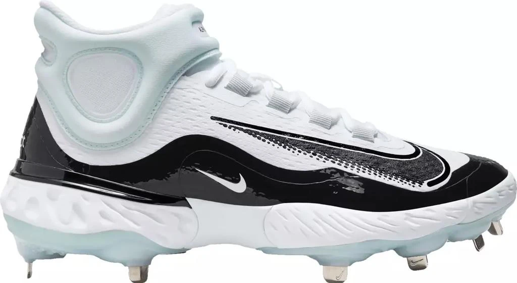 商品NIKE|Nike Men's Alpha Huarache Elite 4 Mid Metal Baseball Cleats,价格¥811,第1张图片