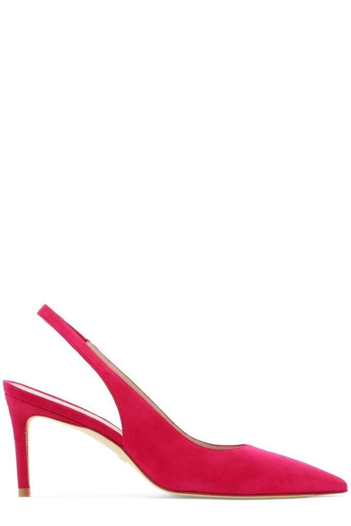 商品Stuart Weitzman|Stuart Weitzman Pointed Toe Slingback Pumps,价格¥1746,第1张图片