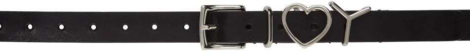 商品Y/Project|SSENSE Exclusive Black Heart Belt,价格¥1410,第1张图片