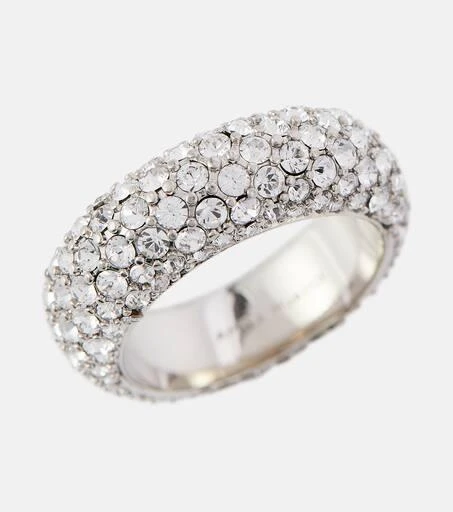 商品Amina Muaddi|Cameron crystal-embellished ring,价格¥2752,第3张图片详细描述