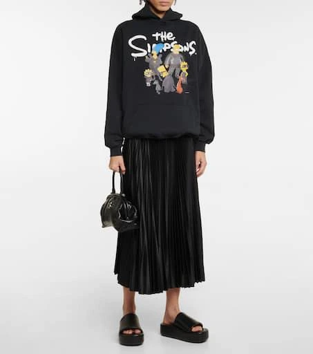 商品Balenciaga|Rise皮革厚底凉拖鞋,价格¥2977,第2张图片详细描述