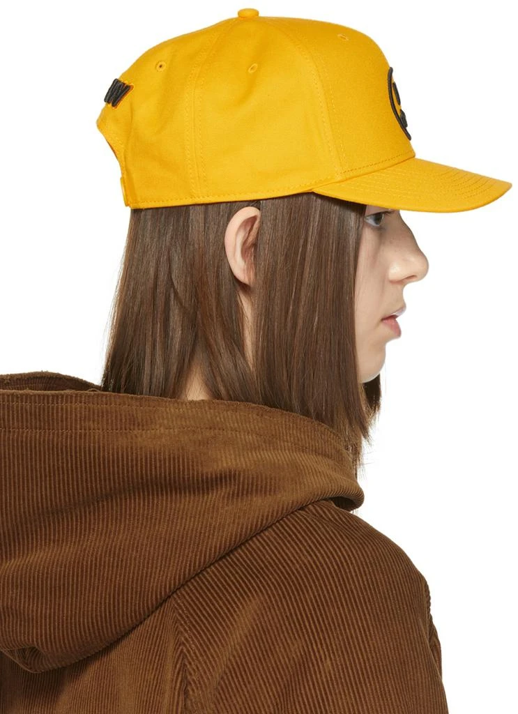 商品Drew House|SSENSE Exclusive Yellow Painted Mascot Cap,价格¥373,第3张图片详细描述