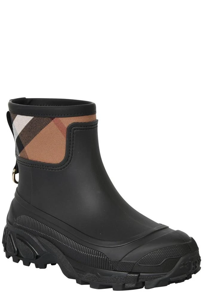 商品Burberry|Burberry Bio-Based House Check Panel Rain Boots,价格¥2839,第2张图片详细描述