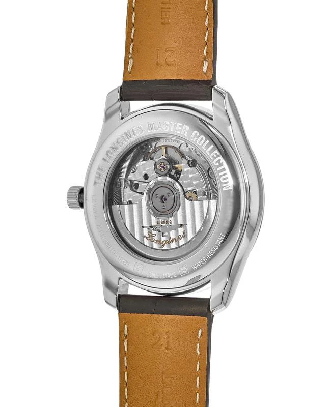 商品Longines|Longines Master Collection Automatic 40mm Silver Dial Brown Leather Strap Men's Watch L2.909.4.78.3,价格¥14160,第3张图片详细描述