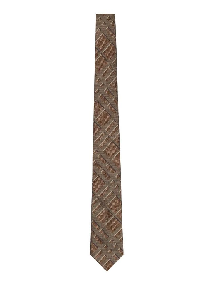 商品Burberry|Classic cut check silk jacquard tie,价格¥1442,第1张图片
