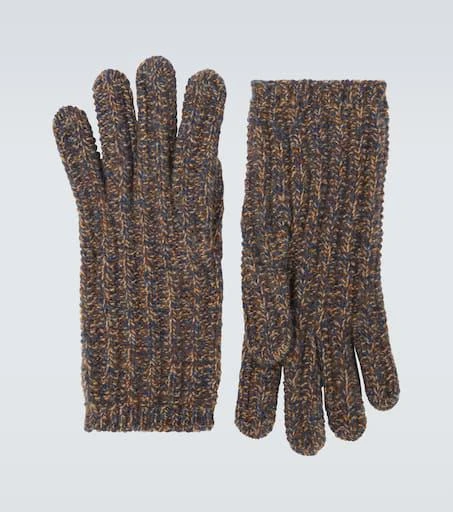 商品Loro Piana|Ribbed-knit cashmere gloves,价格¥2911,第1张图片