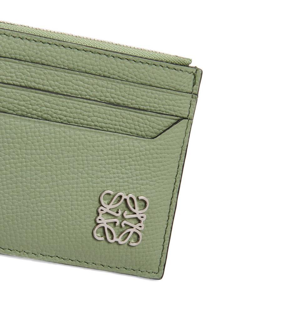 商品Loewe|Leather Anagram Square Zip Card Holder,价格¥3270,第6张图片详细描述