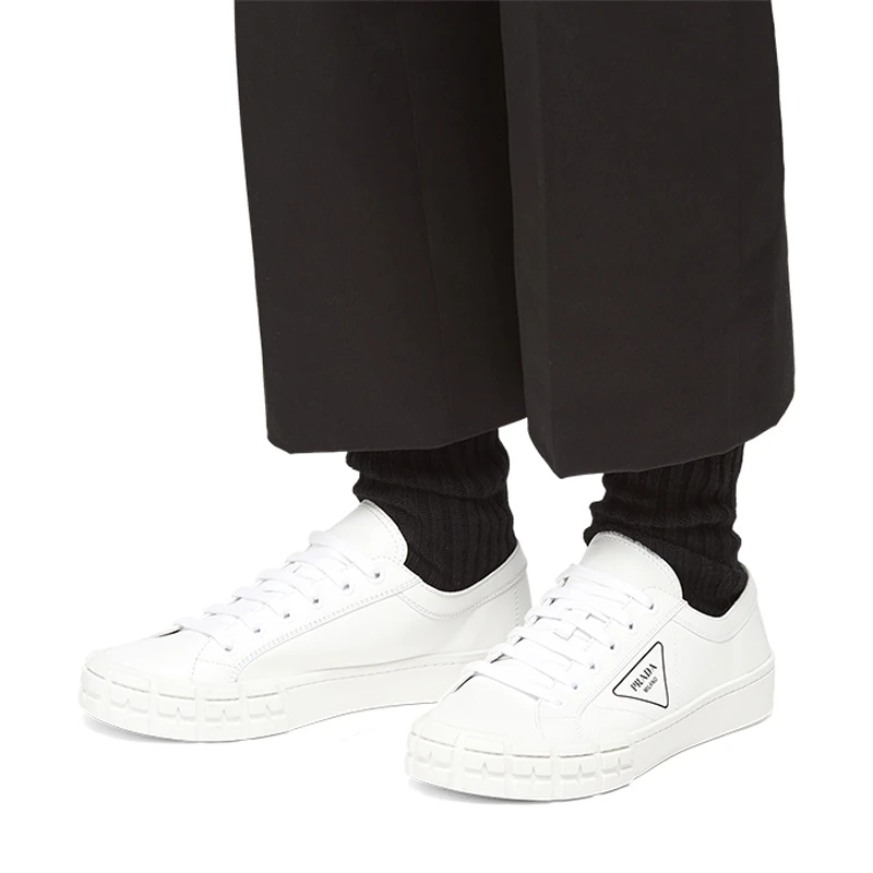 PRADA 男士白色运动板鞋 2EG302-A21-F0009 商品