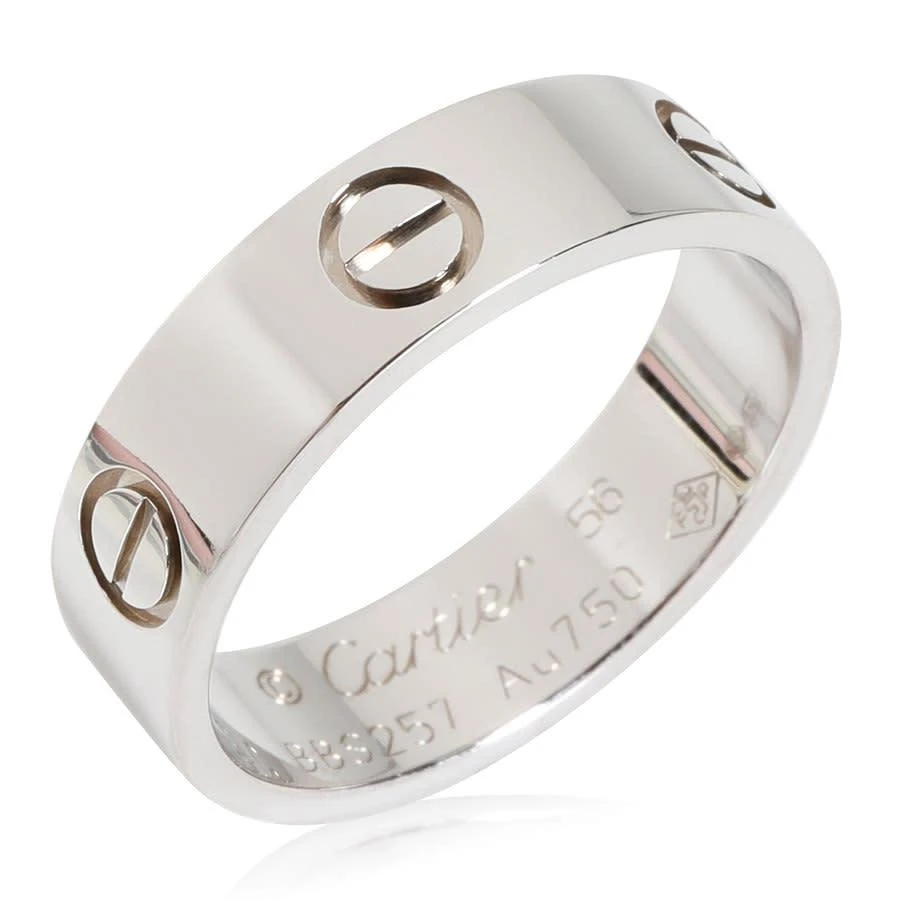 商品[二手商品] Cartier|Pre-Owned Cartier Love Ring in 18k White Gold,价格¥13088,第1张图片