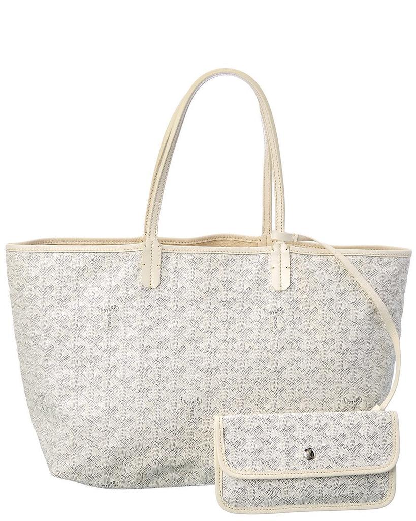 Goyard White Goyardine Canvas St. Louis PM (Authentic Pre-Owned)商品第2张图片规格展示