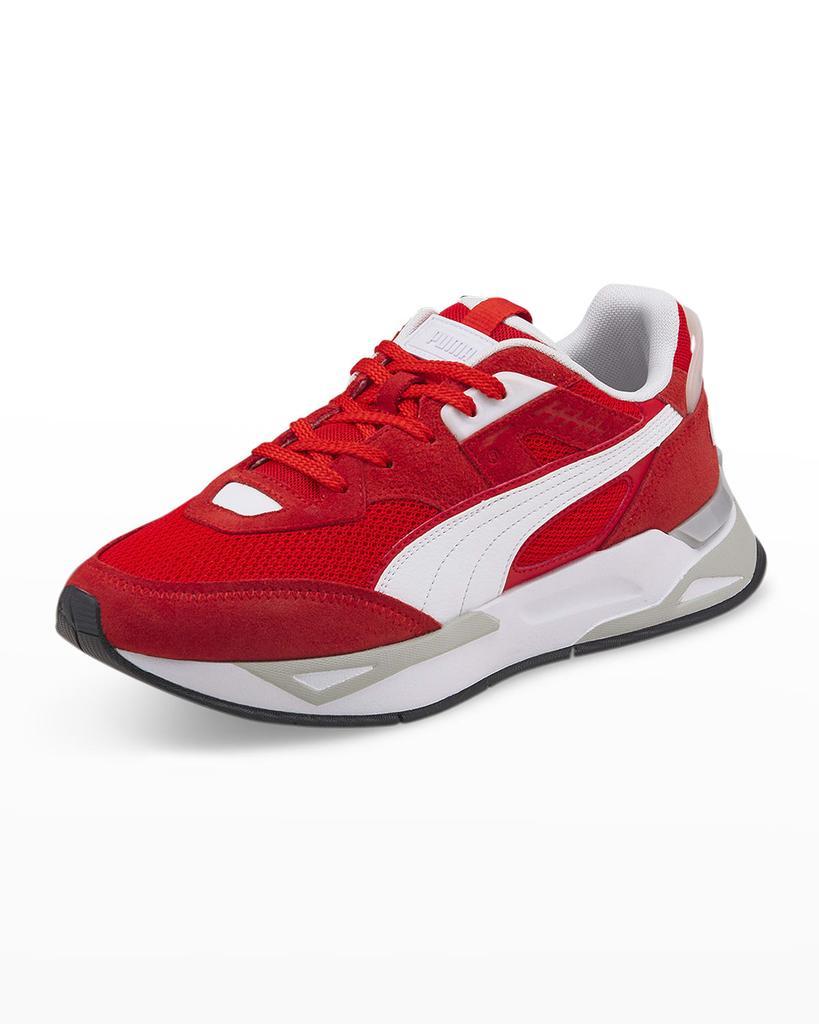 商品Puma|Men's Mirage Sport Heritage Mesh-Suede Sneakers,价格¥507,第4张图片详细描述