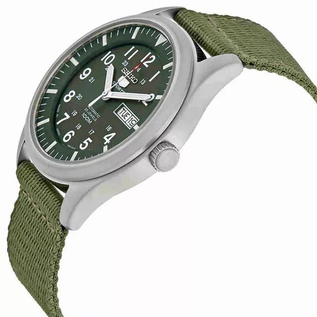 商品Seiko|Seiko Seiko 5 Automatic Green Dial Men's Watch SNZG09J1,价格¥1332,第4张图片详细描述