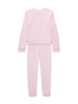 商品Juicy Couture|Girl’s 2-Piece Bouclé Sweatshirt & Pants Set,价格¥277,第2张图片详细描述