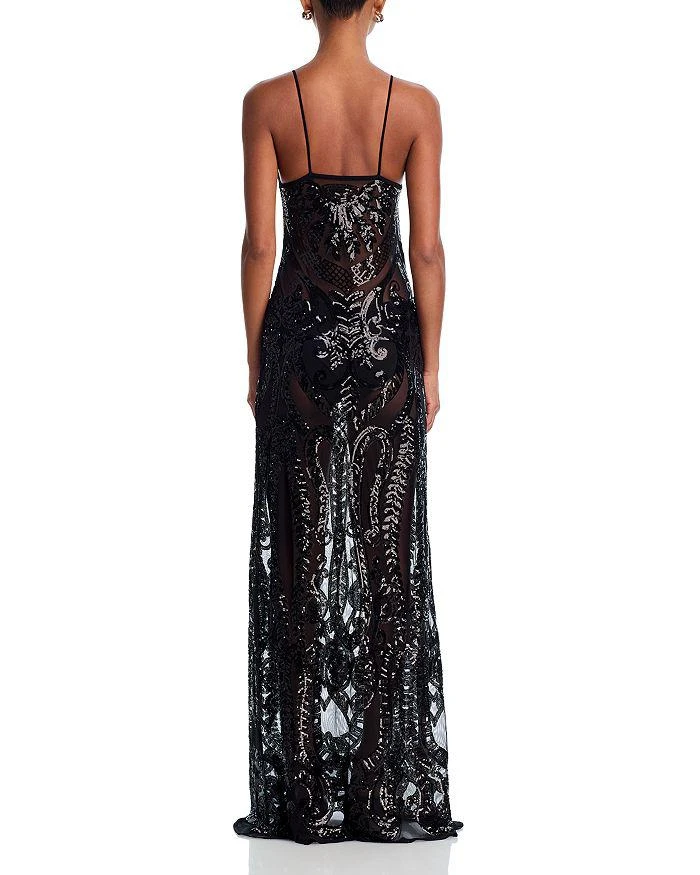 商品Norma Kamali|Slip Gown with Bands,价格¥3625,第4张图片详细描述