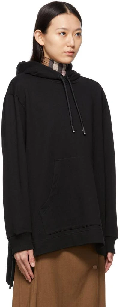 商品Burberry|Black Oversized Aurore Hoodie,价格¥9400,第2张图片详细描述