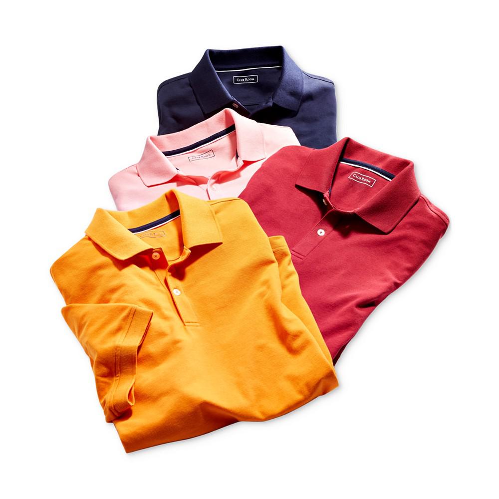 Men's Classic Fit Performance Stretch Polo, Created for Macy's商品第4张图片规格展示