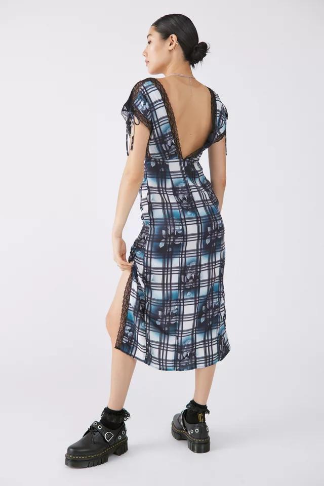 UO Sweet Melody Lace Trim Midi Dress商品第2张图片规格展示