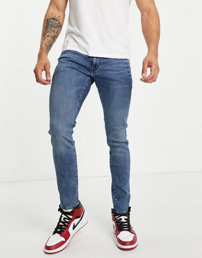 商品G-Star|G-Star Lancet skinny jeans in mid wash,价格¥656,第1张图片