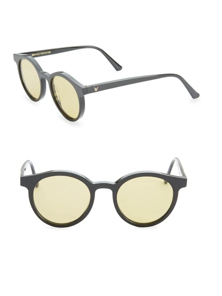 商品GENTLE MONSTER|Noir Cat Tinted Aviators,价格¥1611,第1张图片