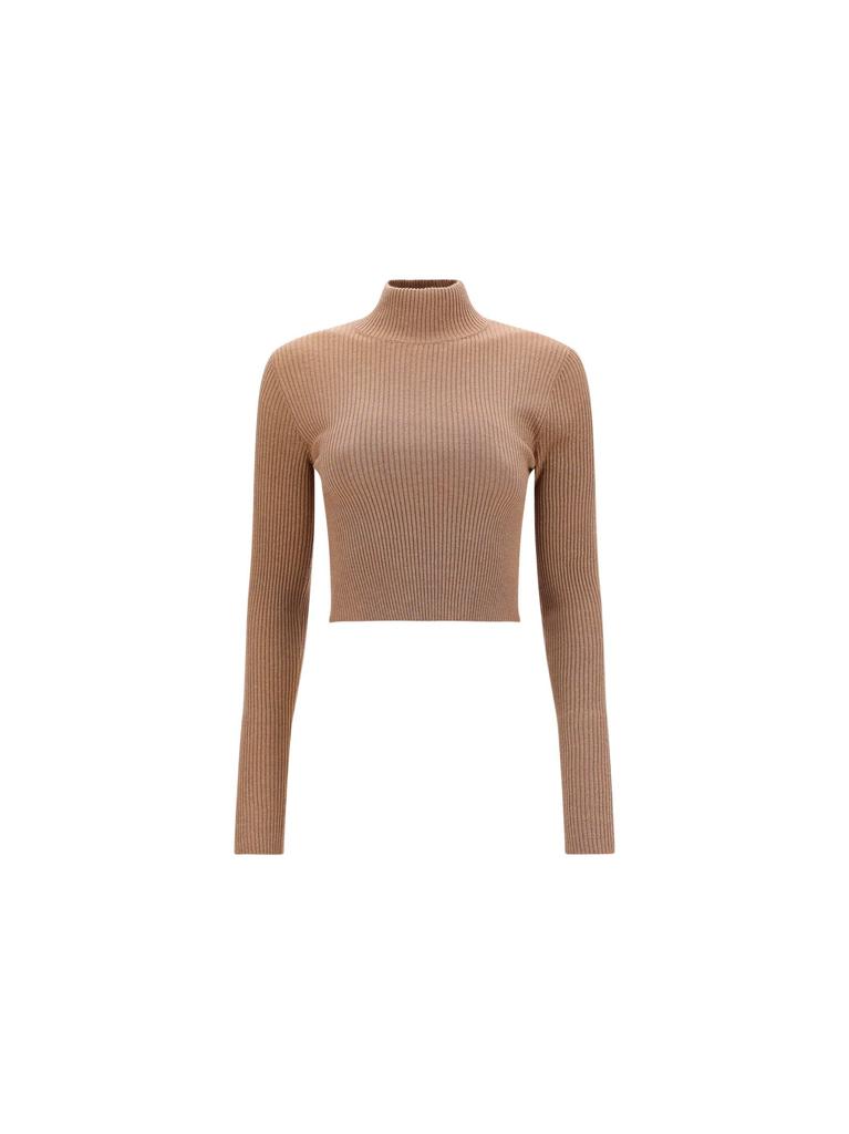 Brunello Cucinelli Women's  Brown Other Materials Sweater商品第1张图片规格展示