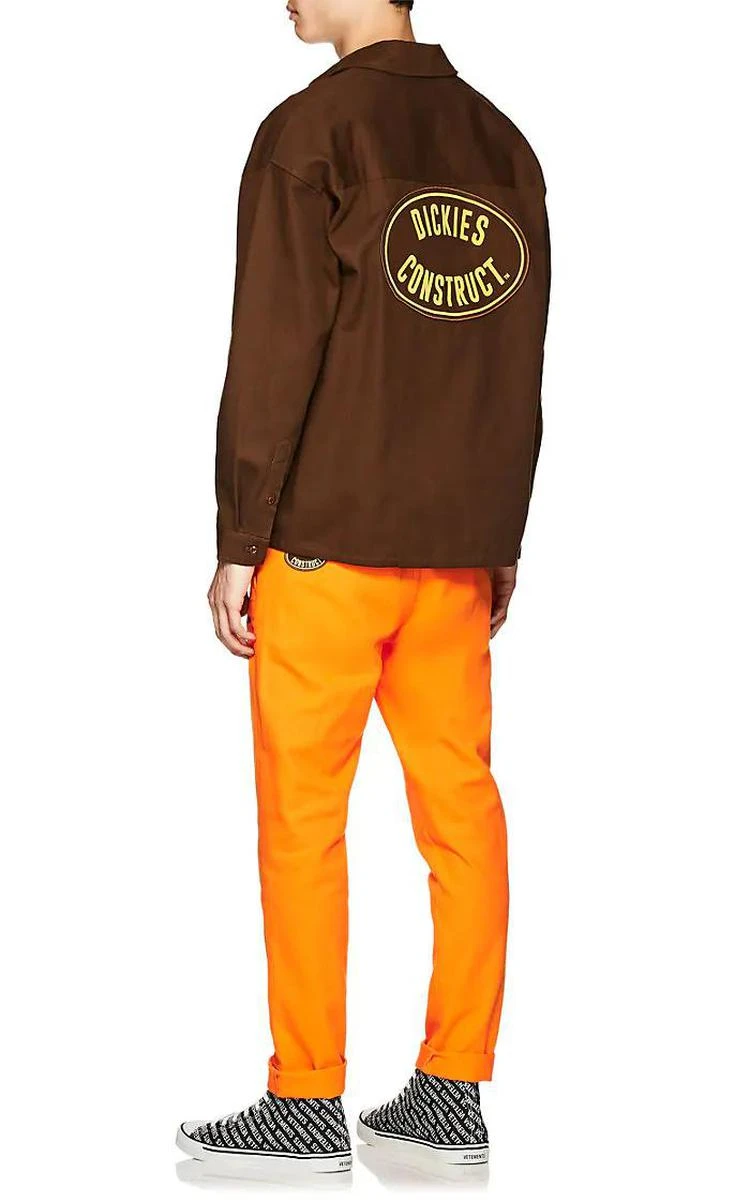 商品DICKIES CONSTRUCT|Logo Cotton Oversized 工装衬衫,价格¥667,第4张图片详细描述