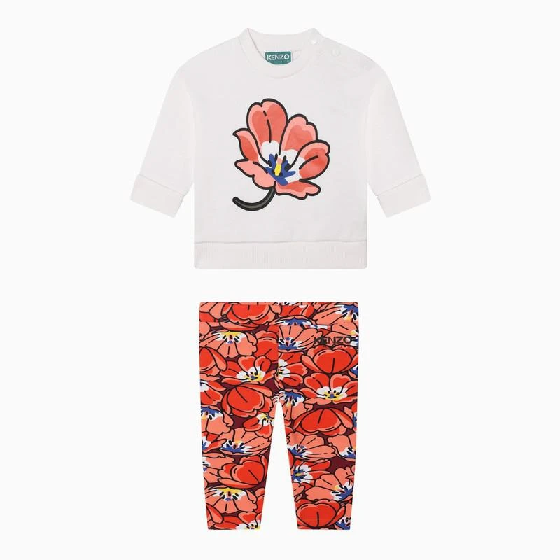 商品Kenzo|Ikebana Cartoon Flower peach suit,价格¥970,第1张图片
