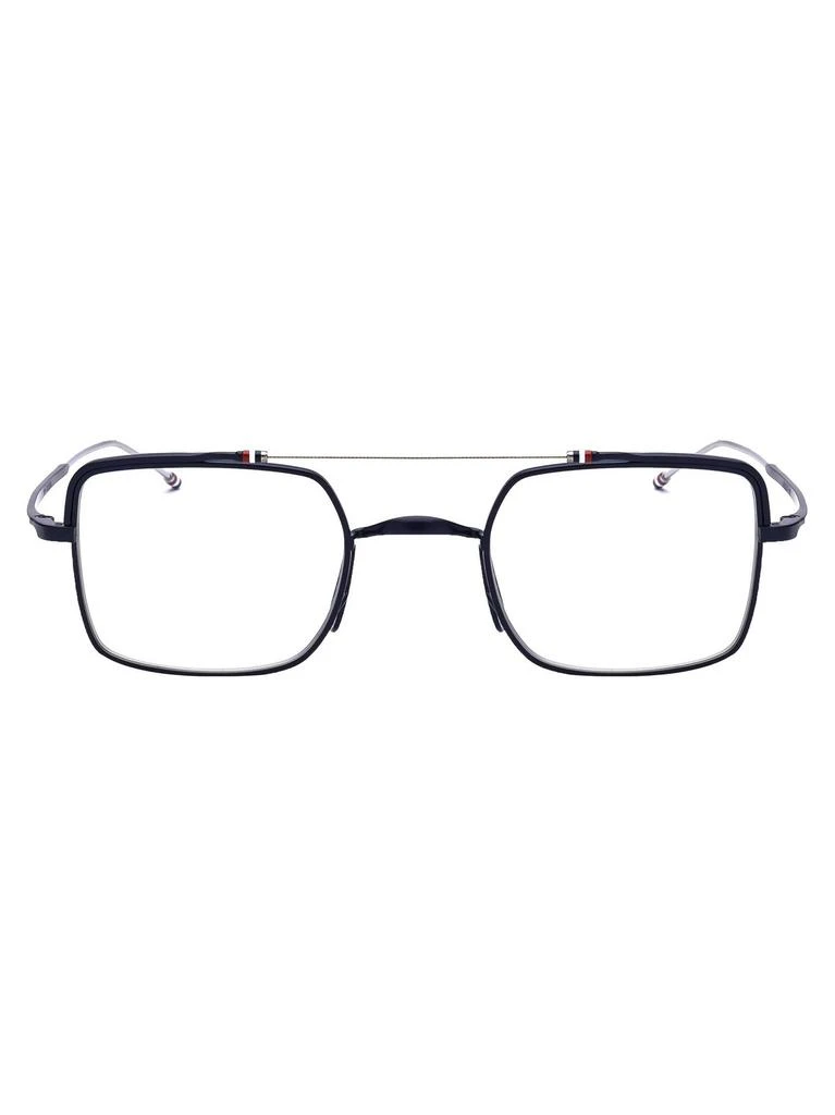 商品Thom Browne|Thom Browne Eyewear Square Frame Glasses,价格¥4236,第1张图片