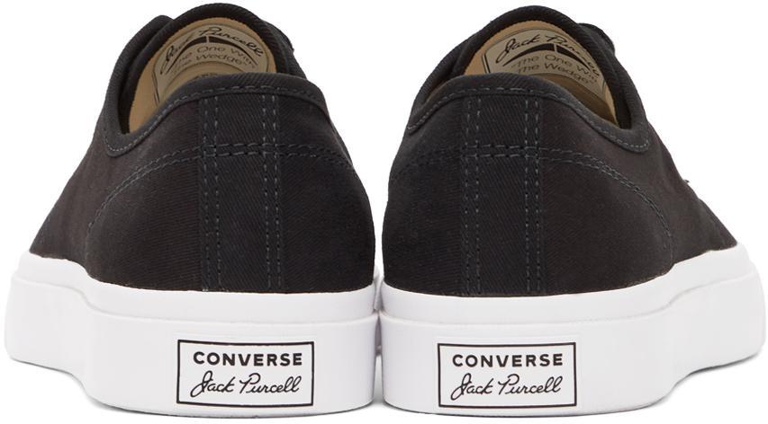 商品Converse|Black Jack Purcell OX Sneakers,价格¥453,第6张图片详细描述