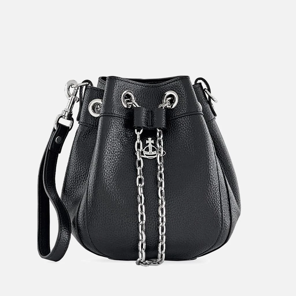 商品Vivienne Westwood|Vivienne Westwood Small Chrissy Vegan Leather Bucket Bag,价格¥3004,第1张图片