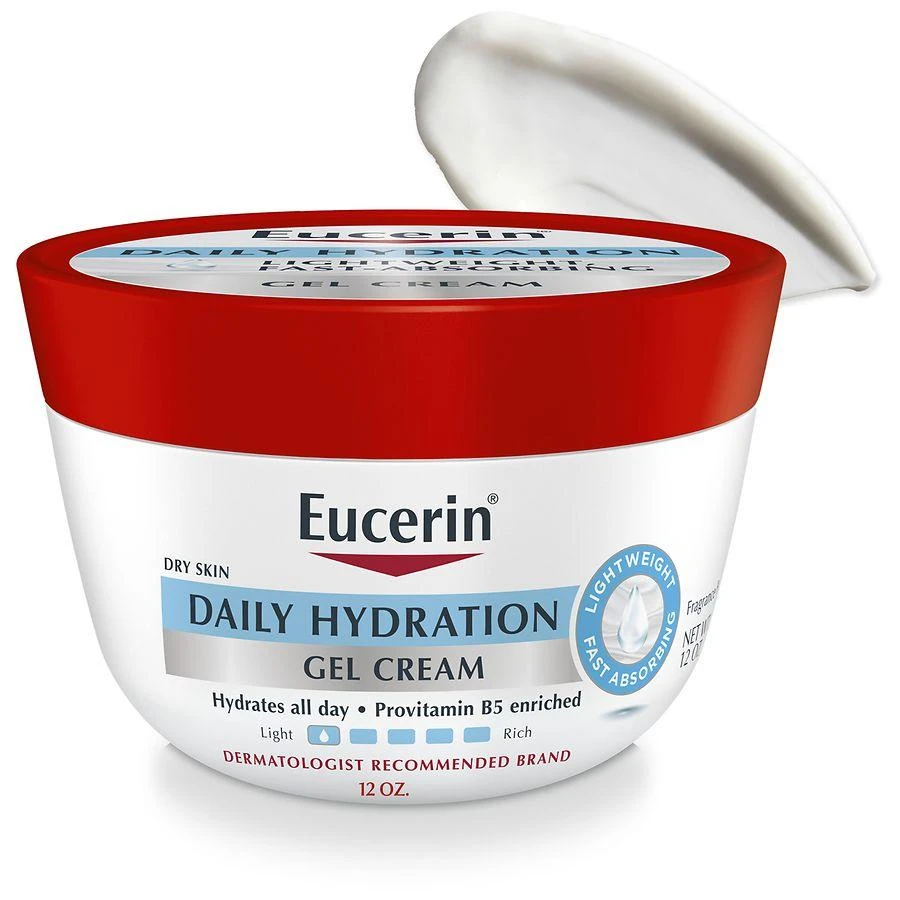商品Eucerin|Daily Hydration Gel Cream, Body Moisturizer for Dry Skin,价格¥111,第3张图片详细描述