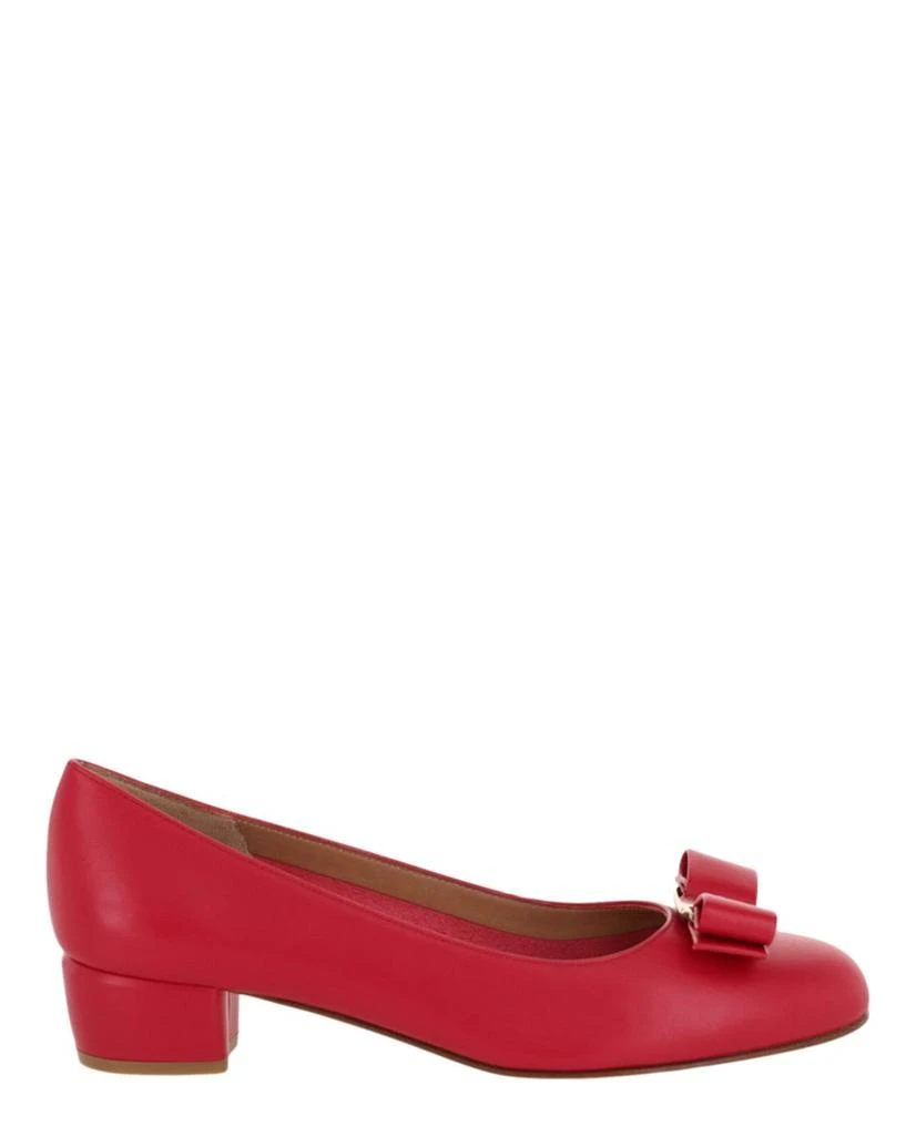 商品Salvatore Ferragamo|Vara Bow Leather Pumps,价格¥2795,第1张图片