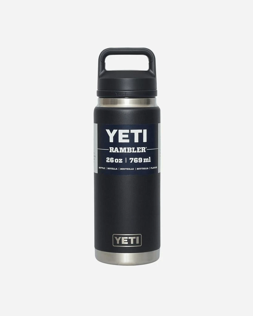 商品YETI|Rambler Chug Cap Bottle Black,价格¥382,第1张图片