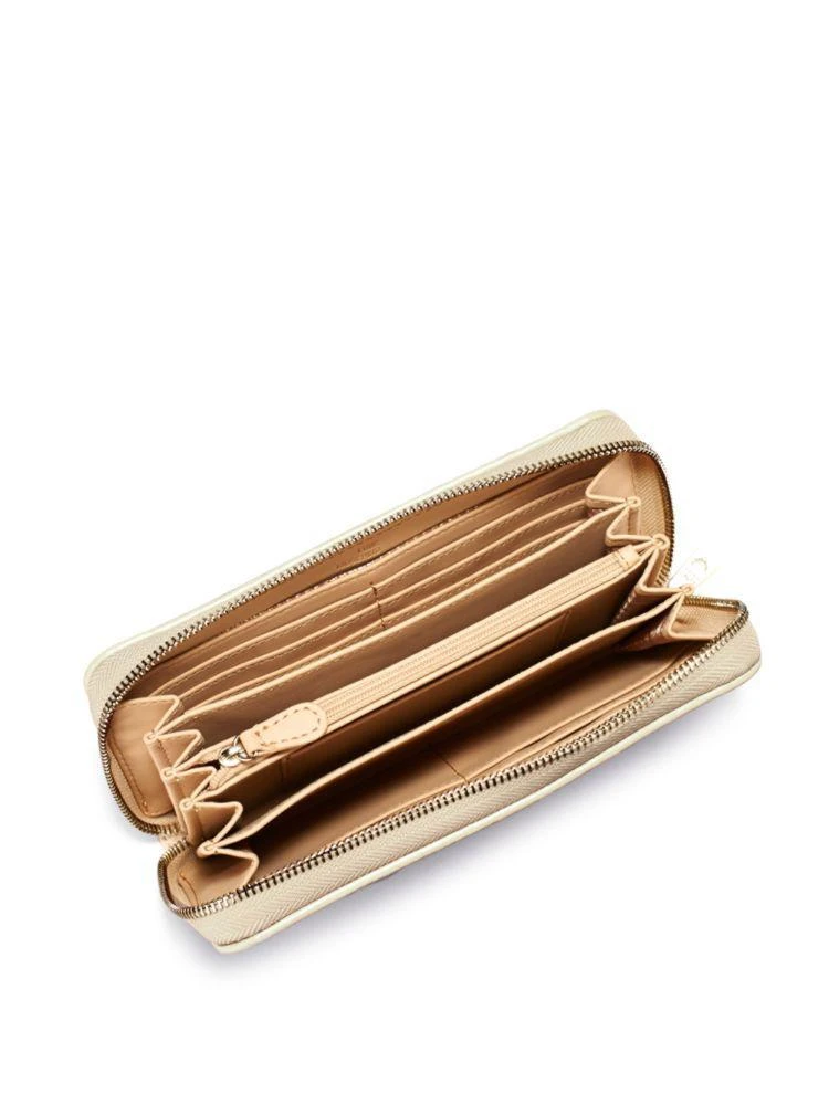 商品Moschino|Faux Leather Zip-Around Wallet,价格¥629,第2张图片详细描述