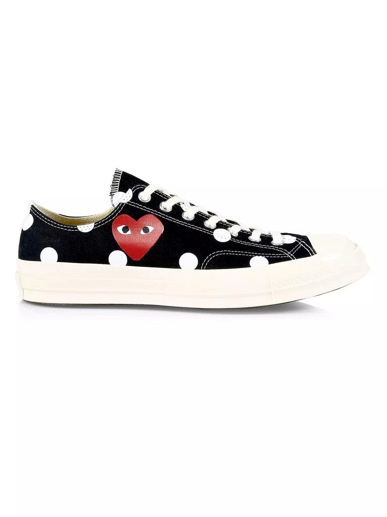 商品Comme des Garcons|Unisex CdG Play x Converse Men's Polka Dot Low-Top Sneakers,价格¥1125,第1张图片