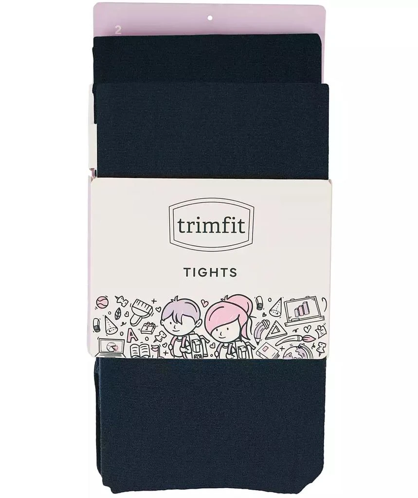 商品Trimfit|2-Pk. Opaque Footed Tights, Little Girls & Big Girls,价格¥63,第2张图片详细描述